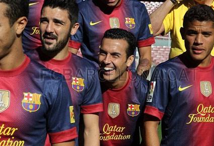 البرشلونة يأخذ الصورة الرسمية للفريق لموسم 2012-2013